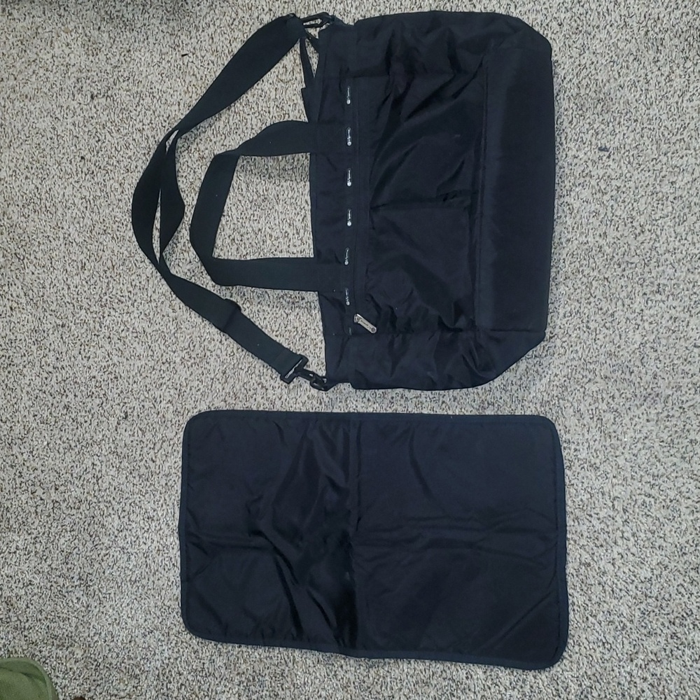 LeSportSac Black Diaper Bag